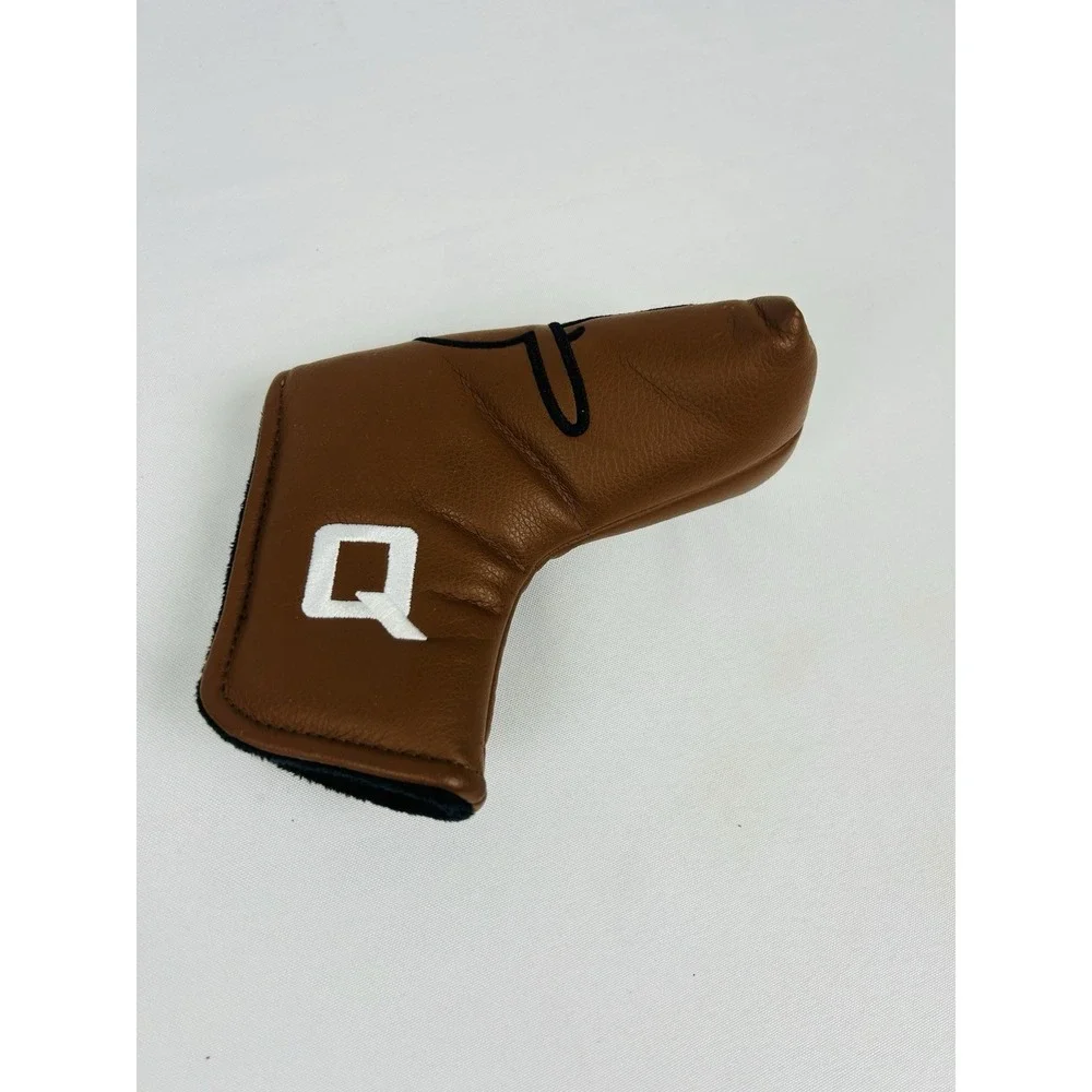 Qiong Golf Putter Cover Q Brown